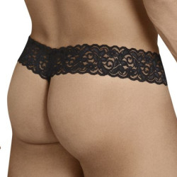 CandyMan String Dentelle Macog Noir